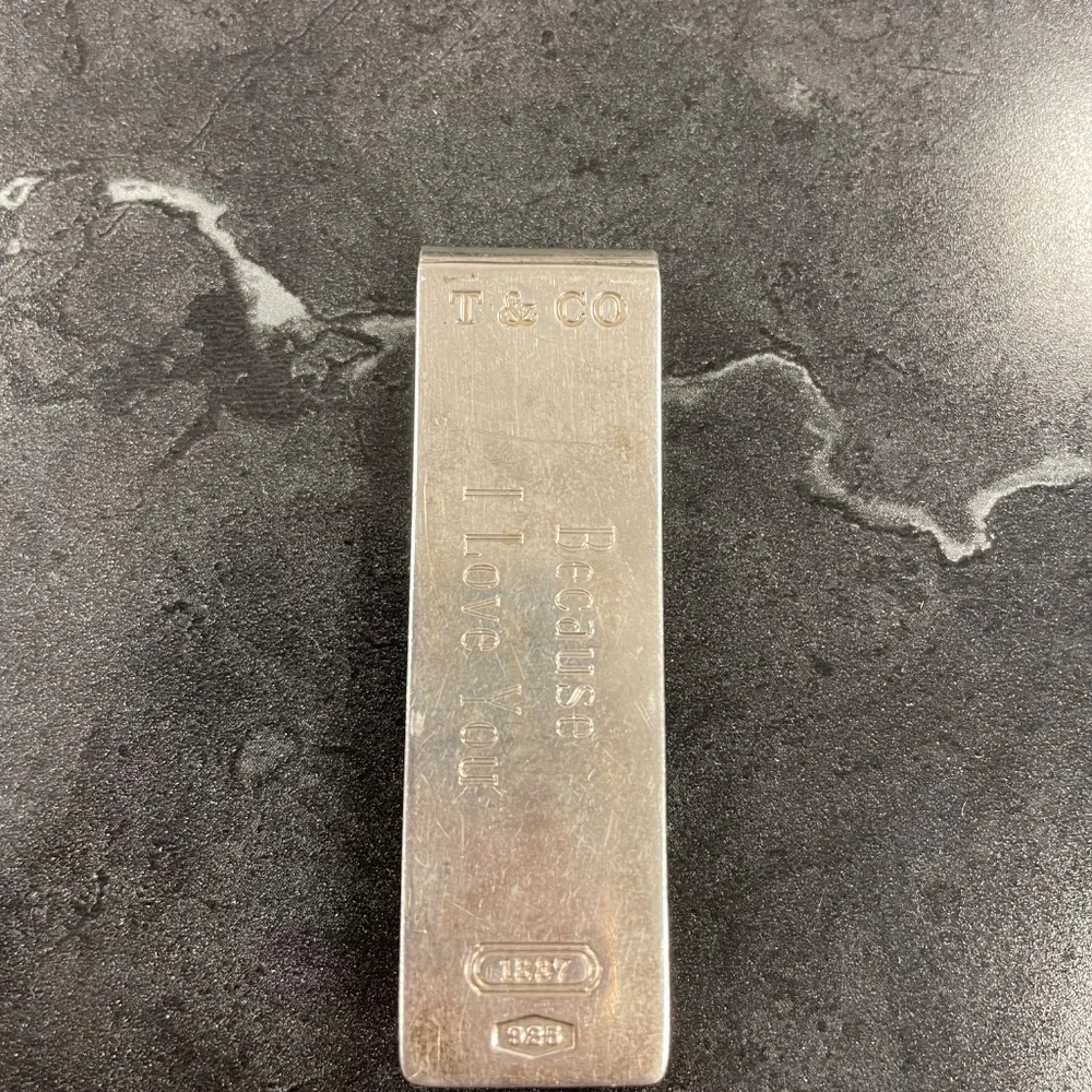 Tiffany & Co. Engraved Money Clip